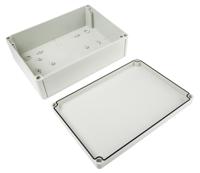 11040801 Spelsberg TK PS Series Grey Polystyrene Enclosure, IP66, Grey Lid, 254 x 180 x 90mm