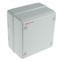 12808-m128080020 ABB Grey Plastic Junction Box, IP65, 140 x 220 x 205mm