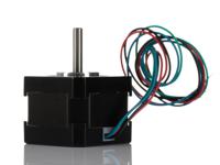 535-0372 RS PRO Hybrid, Permanent Magnet Stepper Motor, 2.2mNm Torque, 2.8 V, 0.9°, 42.3 x 42.3mm Frame, 5mm Shaft