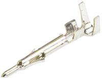 171638-1 TE Connectivity Mini-Universal MATE-N-LOK Series Male Crimp Terminal, 20AWG Min, 16AWG Max