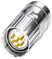 1619715 Phoenix Contact Circular Connector, Cable, M23 Connector, Socket, Male, IP67, CA Series