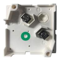 186-2443 RS PRO Analogue Panel Ammeter 10 (Input) A, 100 (Scle) A, 50/5 (CT) A AC, 68mm x 68mm, 1 % Moving Iron