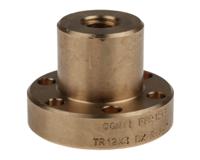 862-5329 RS PRO Flanged Round Nut For Lead Screw, For Shaft Dia. 12mm