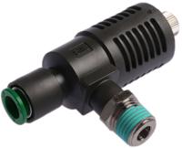 asv410f-02-08s SMC Quick Exhaust Valve, R 1/4 Male x 1 MPa, Threaded, Tube, 8mm
