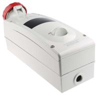 5683287-rw Scame, ADVANCE 2 IP67 Yellow Wall Mount 3P + N + E RCD Industrial Power Connector Socket, Rated At 32A, 415 V