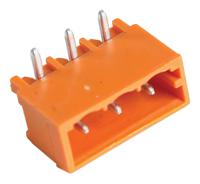231-533 WAGO, 5.08mm Pitch, MCS, 3 Way, Right Angle, Pluggable Terminal Block, Header, Through Hole, Solder Termination,