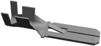 180352-2 TE Connectivity FASTIN-FASTON .250 Uninsulated Male Spade Connector, Tab, 6.35 x 0.81mm Tab Size, 4mm² to 6mm²
