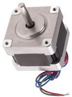 892-8723 RS PRO Hybrid, Permanent Magnet Stepper Motor, 0.21Nm Torque, 9 V, 1.8°, 39.2 x 39.2mm Frame, 5mm Shaft