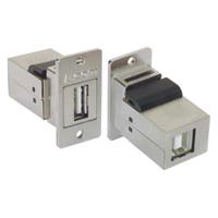 ecf504-ab L-Com ECF Series Single-Port Ethernet Coupler, Shielded