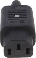 47820000 Schurter C13 Cable Mount IEC Connector Socket, 10A, 250 V