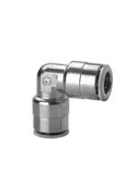 6550-8 Camozzi 6550 Series Push-in Fitting, Push In 8 mm to Push In 8 mm, Tube-to-Tube Connection Style, 6550 8
