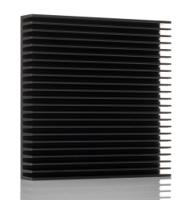 903-3153 RS PRO Heatsink, Universal Square Alu, 0.39°C/W, 150 x 150 x 25mm, PCB Mount