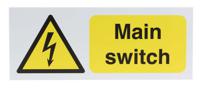 763-1636 RS PRO Electrical Hazard Warning Sign (English)