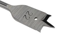 184-8184 RS PRO Chrome Vanadium Steel Flat Wood Drill Bit, 22mm Diameter, 152.4mm Overall