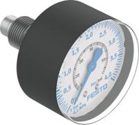 map-40-4-18-en Festo R 1/8 Analogue Pressure Gauge 4bar Back Entry 40mm Outside Diameter