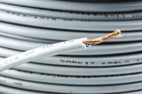 775-5833 RS PRO 2182Y 0.5 mm² 2 Core Power Cable, H03VV-F, Grey PVC, 100m