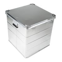 914-4083 RS PRO Waterproof Metal Equipment case, 600 x 580 x 585mm