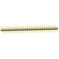 ts-130-g-a Samtec TS Series Straight Through Hole Pin Header, 30 Contact(s), 2.54 mm Pitch, 1 Row, Unshrouded