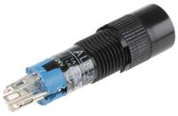 al8m-a100 Idec Illuminated Miniature Push Button Switch, Latching, Panel Mount, 8mm Cutout, SPDT, 250V, IP40