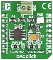 mikroe-950 MikroElektronika MIKROE-950 DAC Click mikroBus Click Board Signal Conversion Development Kit