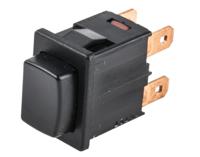 16841201 Marquardt Push Button Switch, Momentary, Panel Mount, DPST, 230V