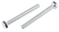917-2930 RS PRO Bright Zinc Plated Steel, Hex Bolt, M10 x 90mm