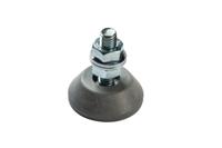 10406 Sunnex Circular M10mm Anti Vibration Mount, Pneumatic with 40kg Compression Load