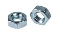525-919 RS PRO, Bright Zinc Plated Steel Hex Nut, DIN 934, M6