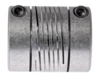 725253232 Huco Beam Coupling, 25mm Outside Diameter, 10mm Bore, 31.8mm Length Coupler
