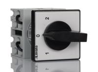 gx2011u Lovato, 3PDT 3 Position 60° Motor Reversing Cam Switch, 20A, Knob Actuator