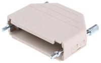 mhdppk25-lg-k MH Connectors MHDPPK-SLIM Series Polyamide D Sub Backshell, 25 Way, Strain Relief