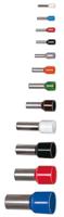 06490020000 SES Sterling, PLIO Insulated Crimp Bootlace Ferrule, 8mm Pin Length, 2.1mm Pin Diameter, 1.5mm² Wire Size, Black