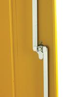 314-7641 RS PRO Yellow Steel Lockable 2 Door Hazardous Substance Cabinet, 712mm x 915mm x 459mm