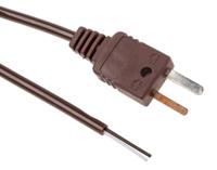 827-6050 RS PRO Type T Thermocouple Cable/Wire, 2m, Unscreened, Polyurethane Insulation, +125°C Max, 10/0.12