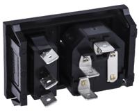 bzh01z000002 Bulgin C14 Snap-In IEC Connector Male, 10A, 250 V, Fuse Size 5 x 20mm