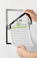 499323 Durable DURAFRAME® NOTE Silver A4 Smooth and rigid Information Frame, 323mm Height, 254mm Width