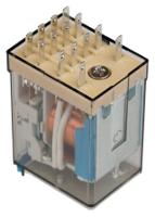 553491100040 Finder Plug In Relay, 110V dc Coil, 7A Switching Current, 4PDT
