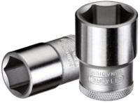 19-10 Gedore 1/2 in Drive 10mm Standard Socket, 6 point, 38 mm Overall Length