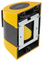 897-35-d4 Tensator Black & Yellow Plastic Retractable Barrier, 4.6m, Yellow/Black Tape
