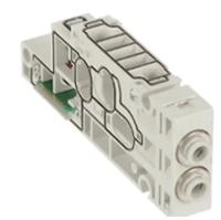 sy70m-2-1da-c8-na SMC SY70M Manifold Block, SY70M-2-1DA-C8-NA