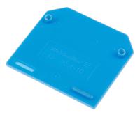 0117980000 Weidmuller SAK Series End Cover for Use with DIN Rail Terminal Blocks, ATEX