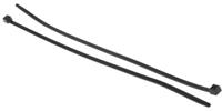 115-06760-relk2i-pa66-bk HellermannTyton Cable Tie, Releasable, 300mm x 4.6 mm, Black Polyamide 6.6 (PA66), Pk-100