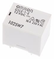 g5le-1-e-dc12 Omron PCB Mount Power Relay, 12V dc Coil, 16A Switching Current, SPDT