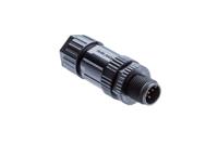 msap-08bmma-sl8001 Amphenol Industrial Industrial Circular Connector, 8 Contacts, Threaded, M12 Connector, Plug, Male, IP68, M Series