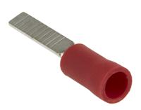 178-7245 RS PRO Insulated Crimp Blade Terminal 14mm Blade Length, 0.5mm² to 1.5mm², 22AWG to 16AWG, Red