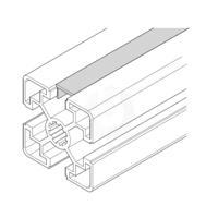3842523258 Bosch Rexroth Natural Aluminium Cover Strip, 10mm Groove Size, 2m Length
