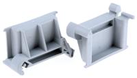 222-510 WAGO 222 Series Angled DIN-rail adapter for Use with Mounting Carrier 221-500 or 222-500