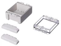 96022125-b-100806-pc-v0-g-7035 Bopla Bocube Series Light Grey Polycarbonate V0 Enclosure, IP66, IP68, IK07, Transparent Lid, 113 x 80 x 60mm