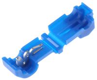 510-5346 RS PRO T-Tap Splice Connector, Blue, Insulated 18 → 14 AWG