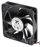 fd2412-ap281e2al ARX CeraDyna Series Axial Fan, 24 V dc, DC Operation, 250m³/h, 11.28W, 470mA Max, 120 x 120 x 25mm